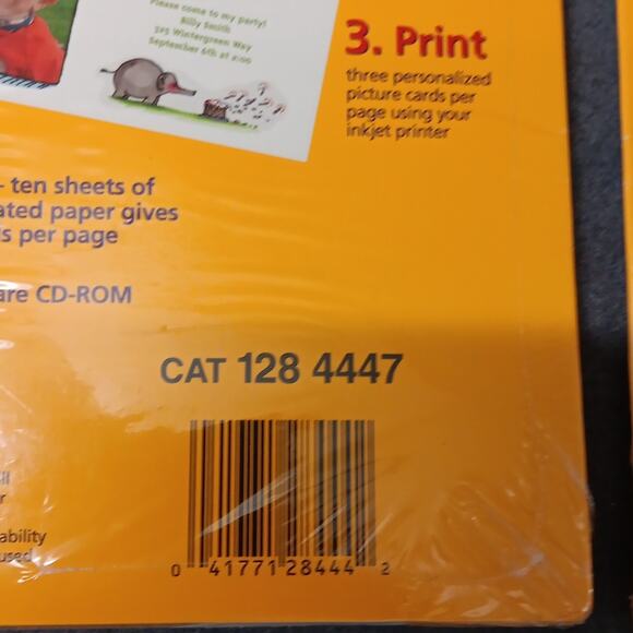 2 New In Package Kodak Inkjet Picture‎ Kit For Special Occasions 60 Glossy Cards - Picture 14 of 14